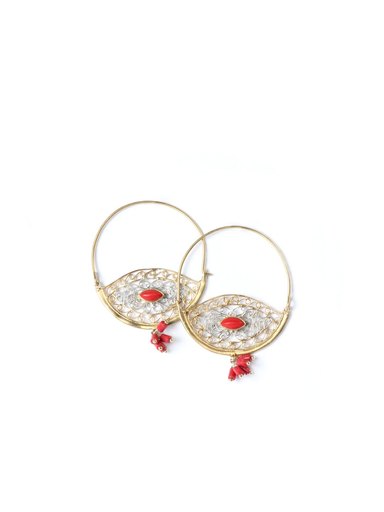 Fabindia Women Ananya Gold Earrings
