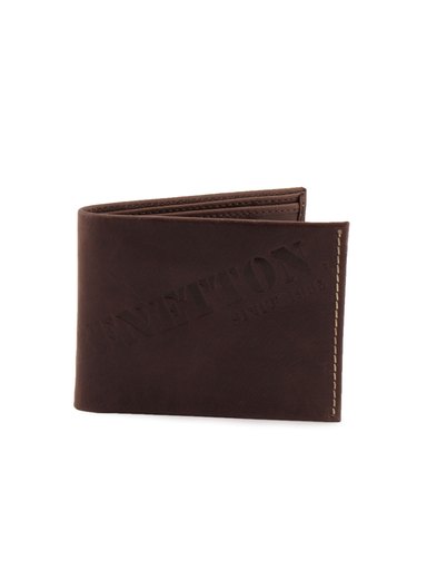 United Colors of Benetton Men Solid Brown Wallets