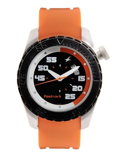 Fastrack Men Black Dial Watch