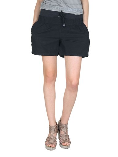 Only Women Black Shorts