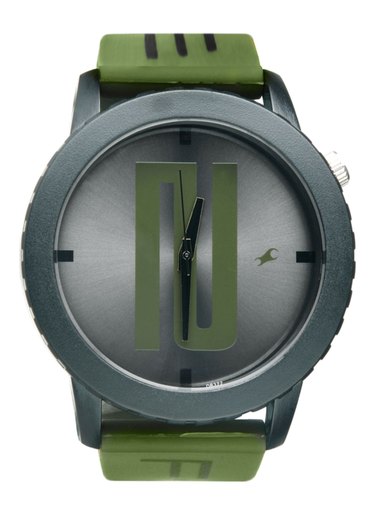 Fastrack Unisex Grey Dial Watch 9912PP10
