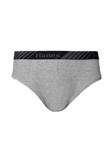 Hanes Men Grey Premium Bikini Briefs
