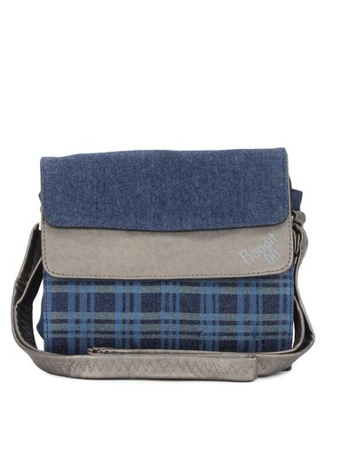 Baggit Women Modishx Enzyme Blue Sling Bag
