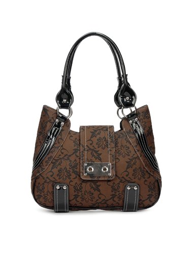 Spice Art Women Leatherette Brown Handbag