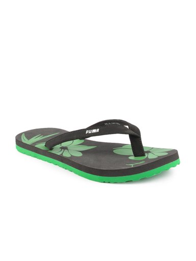 Puma Unisex Coral Black Slippers