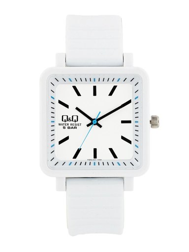 Q&Q Unisex White Analog Dial Watches