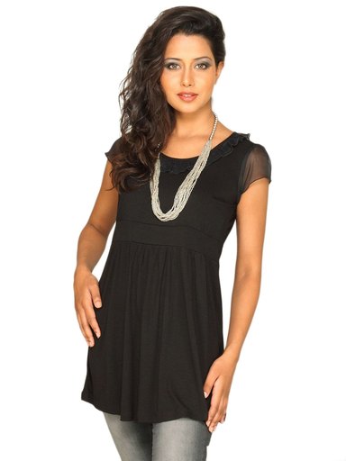 Jealous 21 Women Black Party Top