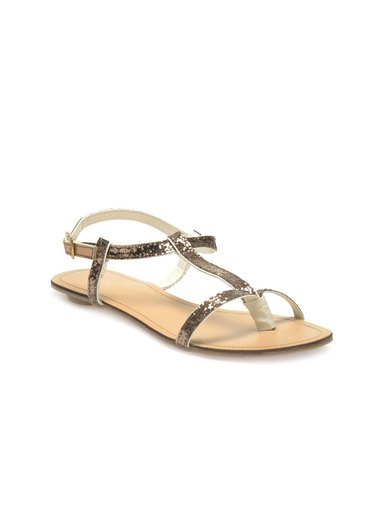 Catwalk Women Bronze Toned Flats