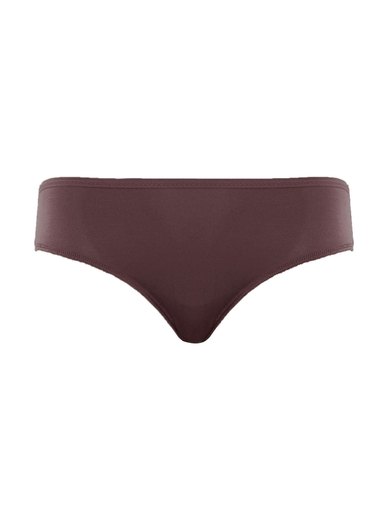 Enamor Women Brown Low-Rise Bikini Brief