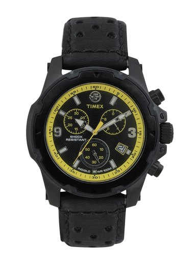 Timex Men Black Dial Watch