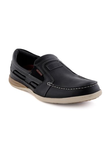 Lee Cooper Men Black Casual Shoes