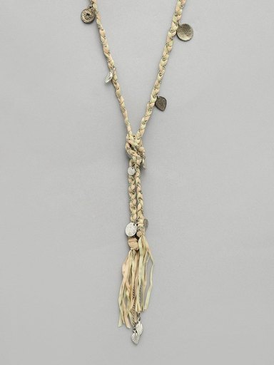 Adrika Women Beige & Pink Necklace