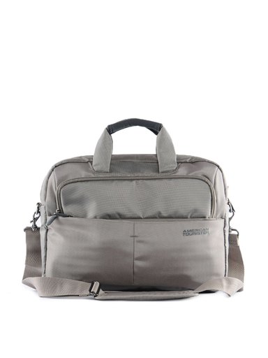 American Tourister Unisex Grey Laptop Bag