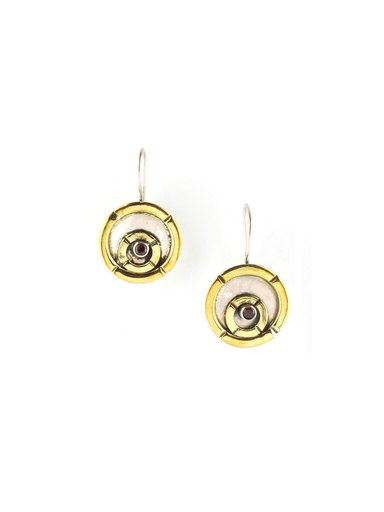 Rreverie Golden Earrings