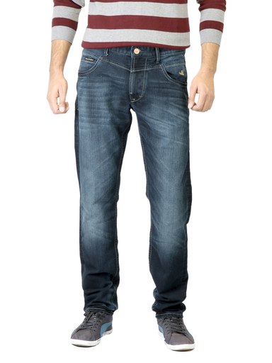 Flying Machine Men Washed Blue Jeans