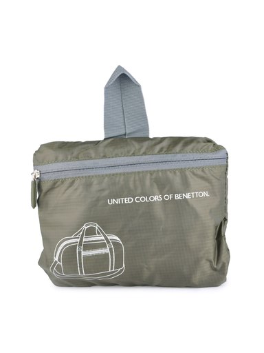 United Colors of Benetton Women Solid Olive Bags