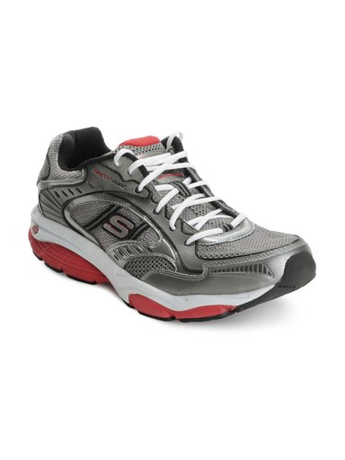 Skechers Men Grey Sports Shoes