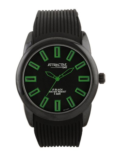 Q&Q Men Black Watch