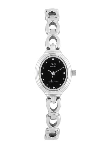 Q&Q Women Black Dial Analog Watch