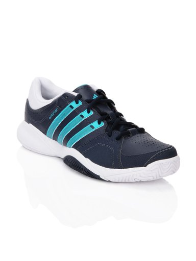 ADIDAS Men Ambition VII Stripes Navy Blue Sports Shoes