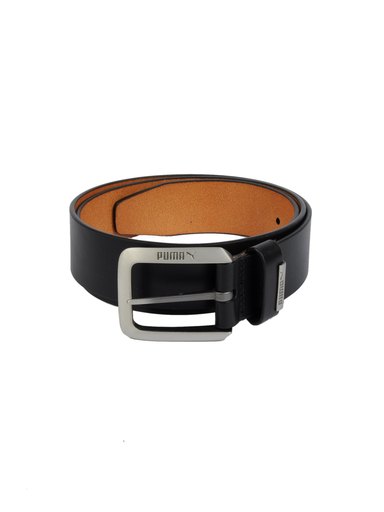 Puma Men Black heritage classic Leather Belt