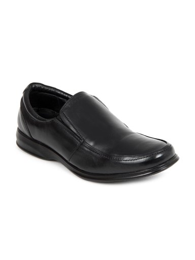 Franco Leone Men Black Formal Shoes