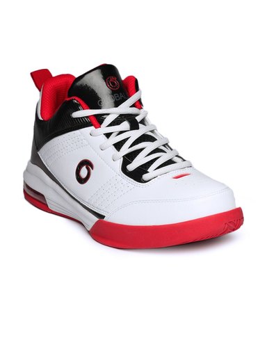 Globalite Men White Dribble Shoes