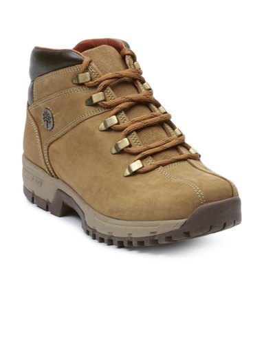 Woodland Men Khaki Shoes