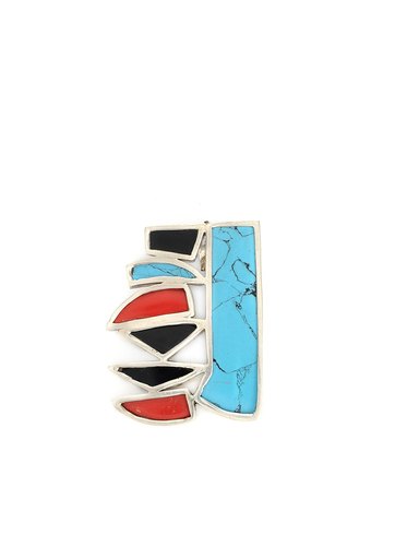 Rreverie Women Turquoise Blue Pendant
