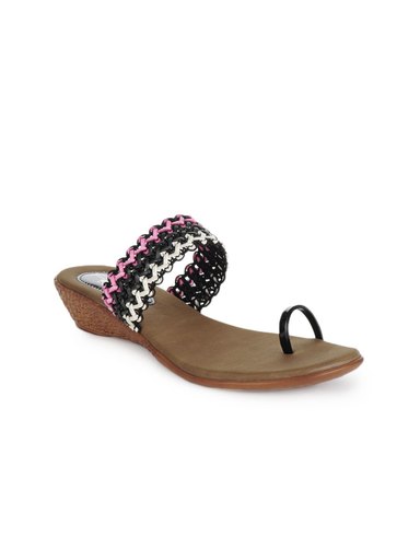 Portia Women Black Wedges