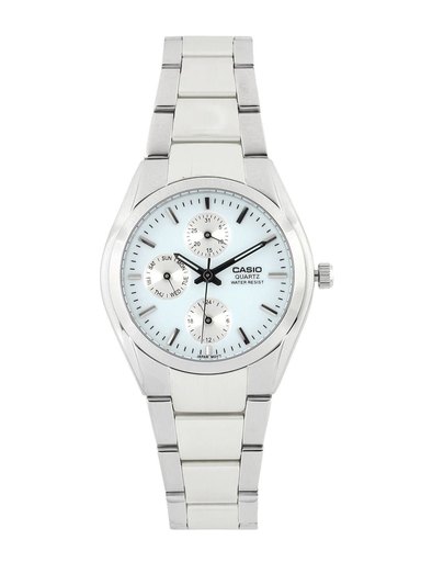 Casio Enticer Men Silver Analogue Watches (A165) MTP-1191A-7ADF