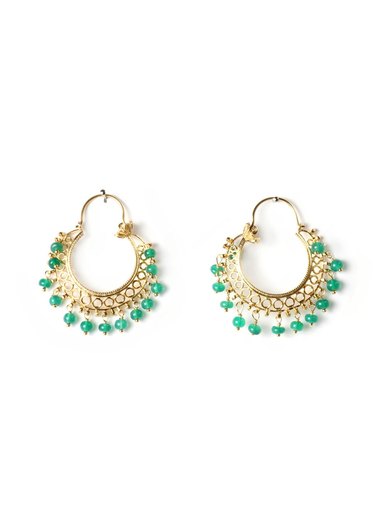 Fabindia Women Ananya Gold Earrings