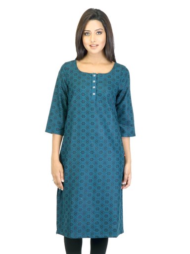 W Women Blue Kurta