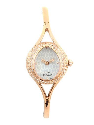 Titan Women Mother Of Pearl Watch