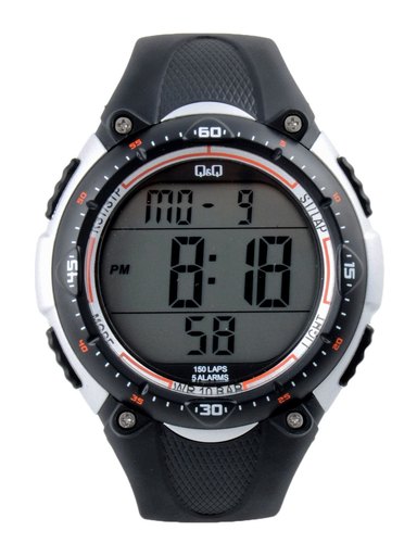 Q&Q Men Black Digital Watch M010-002