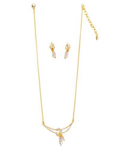 Estelle Women Gold Jewellery Set