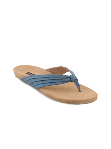 Inc 5 Women Casual Blue Flats