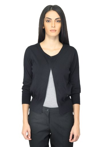 Arrow Woman Black Cardigan