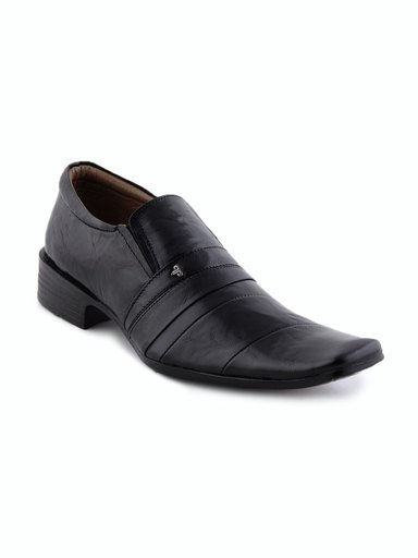 Provogue Men Black Formal Shoes