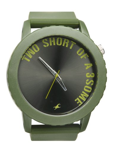 Fastrack Unisex Black Dial Watch 9912PP05