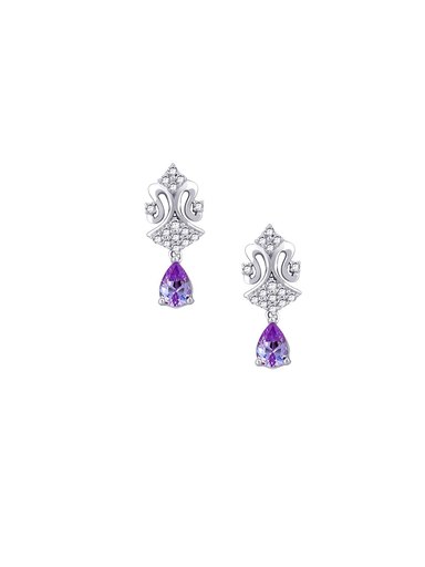 Lucera Women Silver Earrings