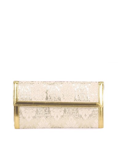 Pitaraa Women Copper Zari Purse