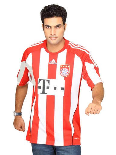 ADIDAS Men Bayern Munchen Red Jersey