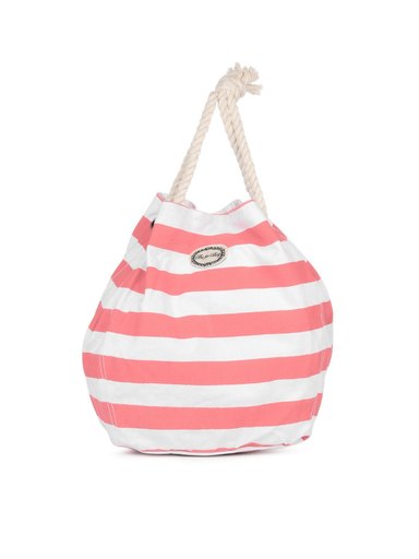 Be For Bag Women Zoli White & Pink Bag