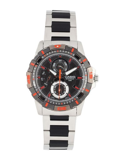 CASIO Enticer Men Black Dial Watch A574 MTD-1071D-1A2VDF