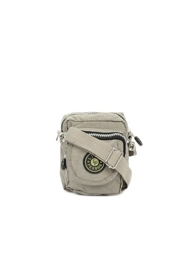 Lino Perros Unisex Beige Sling Bag