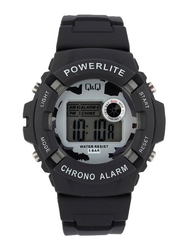 Q&Q Men Black Digital Watch M051-001