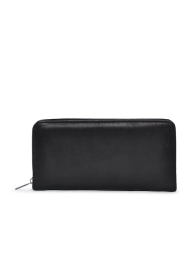 Newhide Black Unisex Travel Pouch Passport Holder
