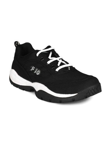 Force 10 Men Black Sports Shoes