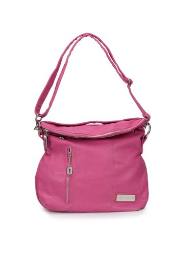 Lino Perros Women Leatherette Pink Handbag